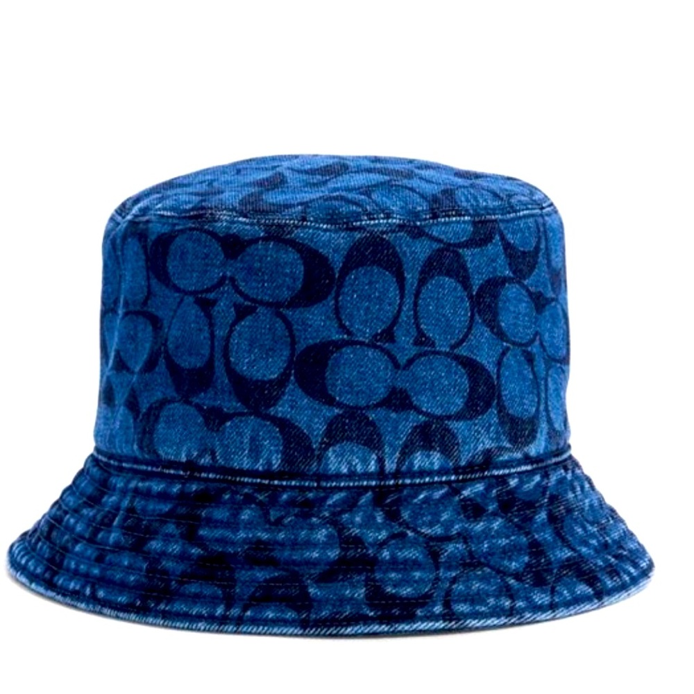 Denim Coach bucket hat 🧢💙🫐